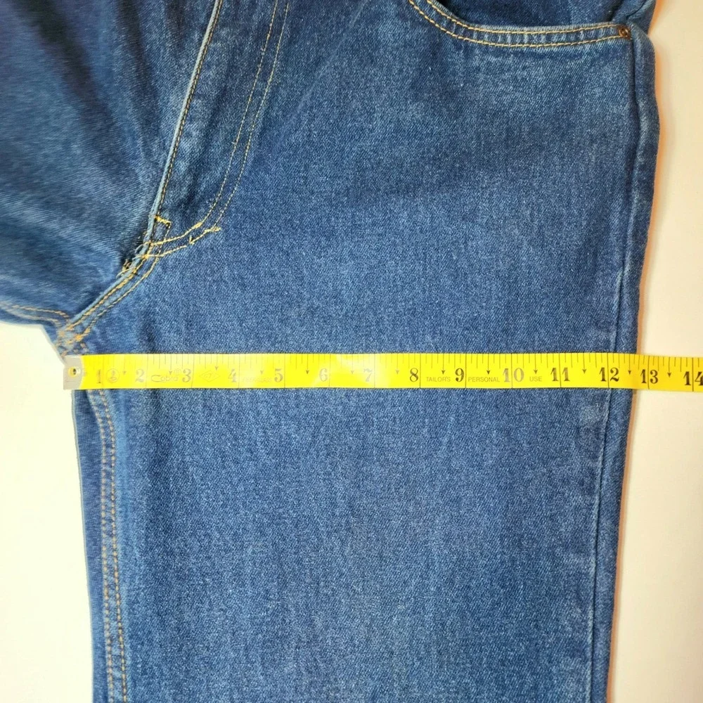 Levi's 505 Relaxed Fit Jeans Men's 38x30 Medium Wash Blue Denim